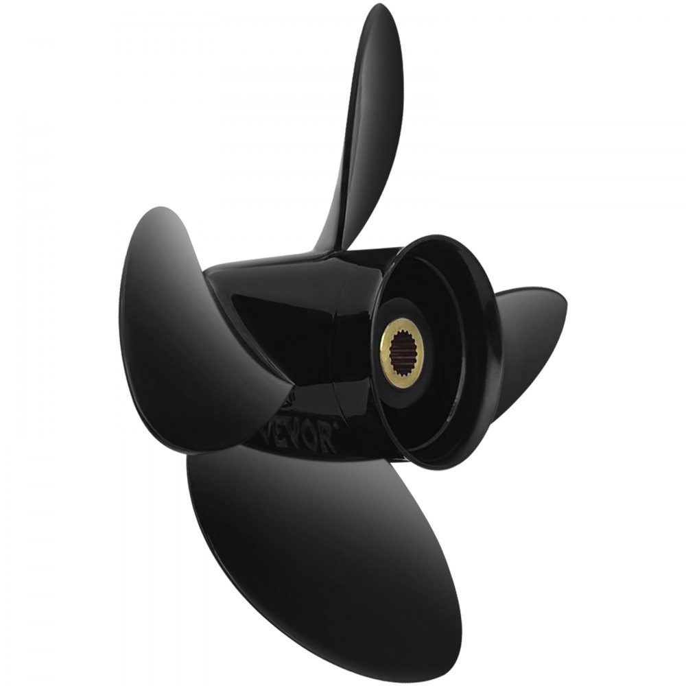 Outboard Propeller Replacement for OEM 3587522 4-Blatt 14-1/4" x 19" Pitch Aluminum Boat Propeller Compatible with Volvo Penta SX Drive All Models 19 Splines Right Hand