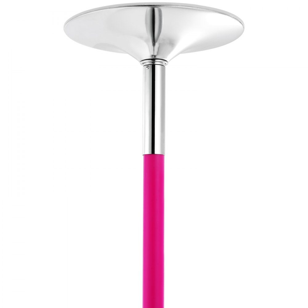 Professional Dance Pole Pole Dance Portable Dance Pole Professional Approx. 86"-100" Height Adjustable Removable Fitness Pole Spinning Fitness Pink Static Dance Pole Gym