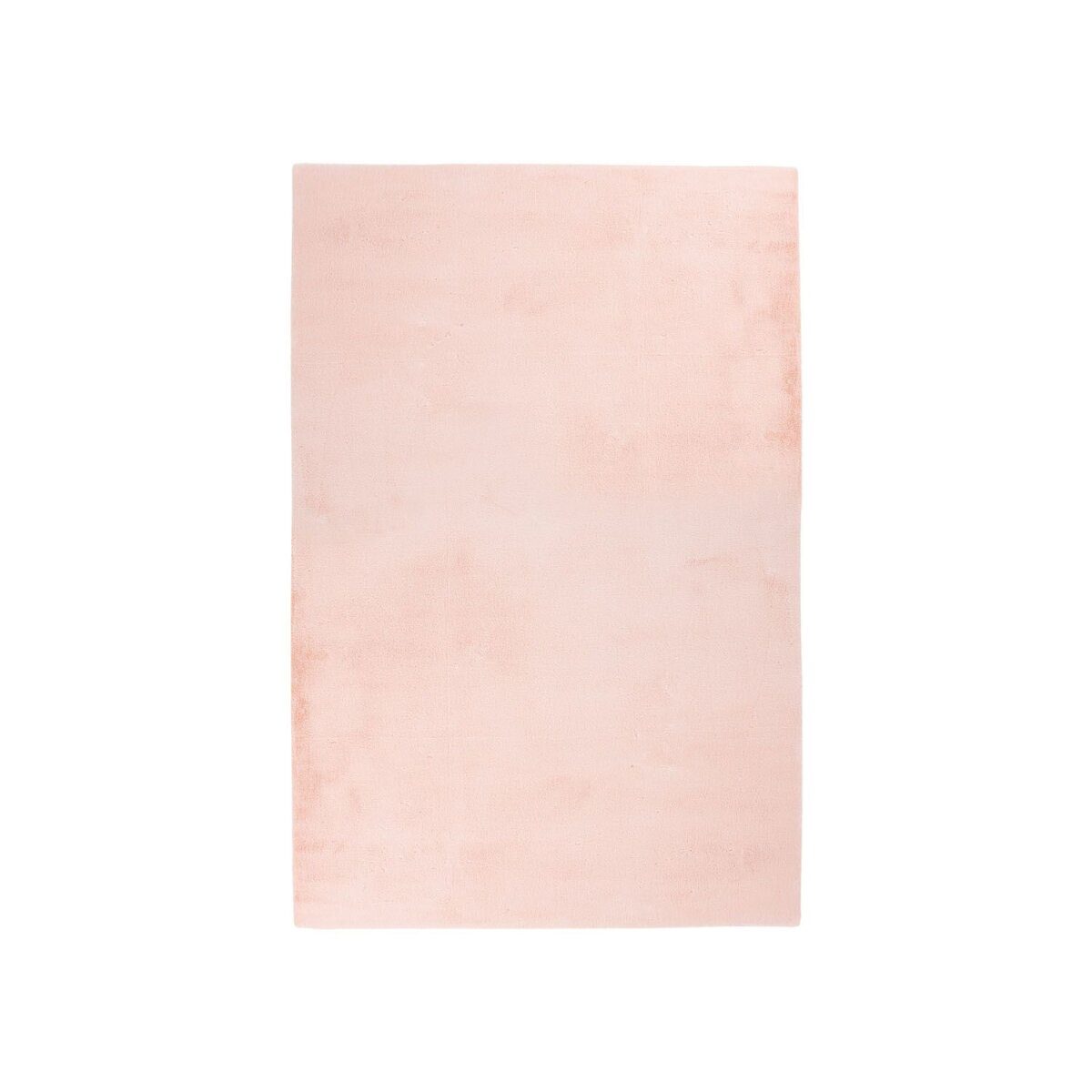 Obsession carpet "My Cha Cha 535", with rabbit fur feel, suitable for underfloor heating (rectangular, powder pink, 80 x 150 cm)