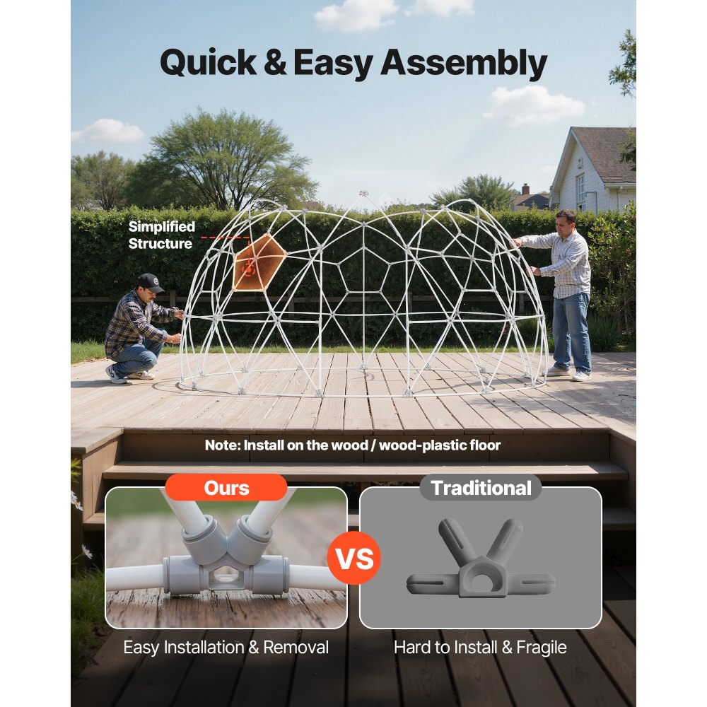 Tente à bulles transparente dôme de jardin 9x5 pieds pour 2 à 4 personnes, serre à dôme géodésique avec fenêtre, tente en PVC pour jardin, patio, camping, fête, mariage Tente à bulles transparente dôme de jardin 9x5 pieds pour 2 à 4 personnes, serre à dôme géodésique avec fenêtre, tente en PVC pour jardin, patio, camping, fête, mariage