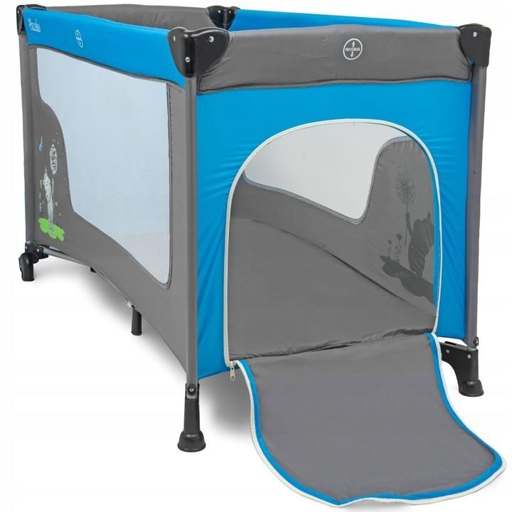 Children's travel bed 71 x 126 cm multicolored set