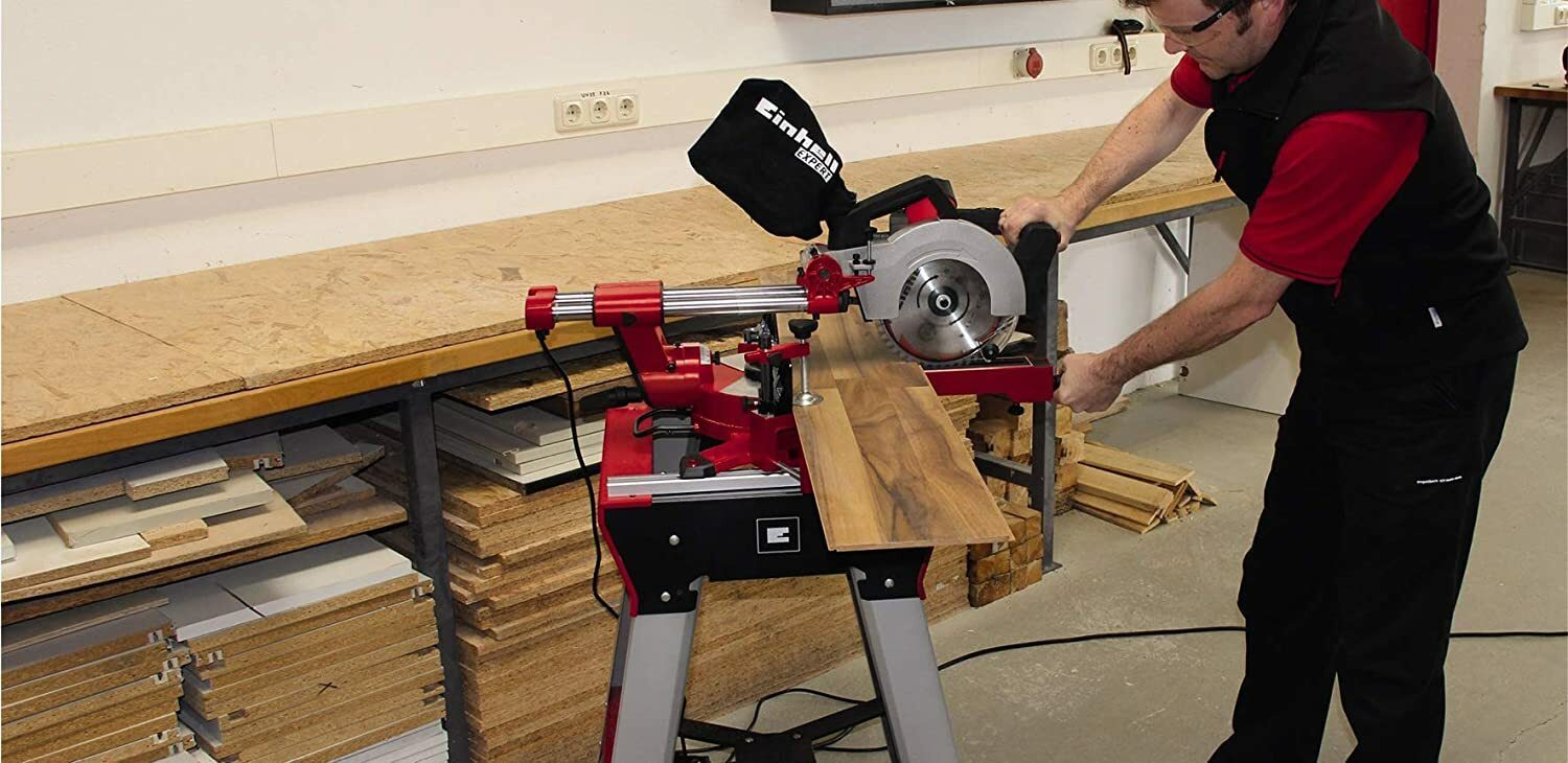 Original Einhell Untergestell E-Stand (passend für Einhell Classic und Expert Kapp- und Zuggehrungssägen sowie viele weitere Modelle auf dem Markt)