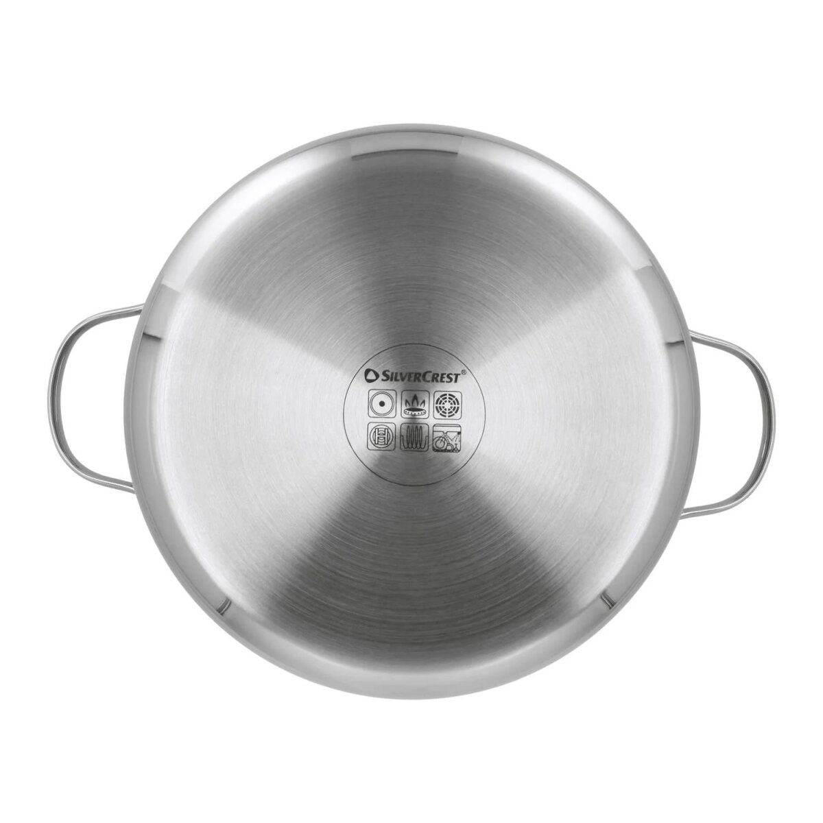 SILVERCREST® Premium-Edelstahltopf, Ø 24 cm
