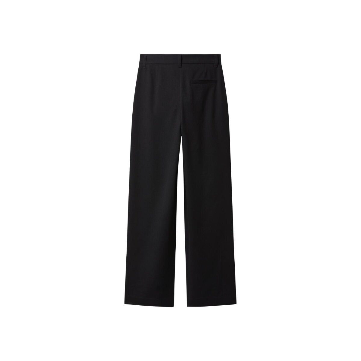 esmara® Damen-Flanellhose, weites Bein, 36, schwarz