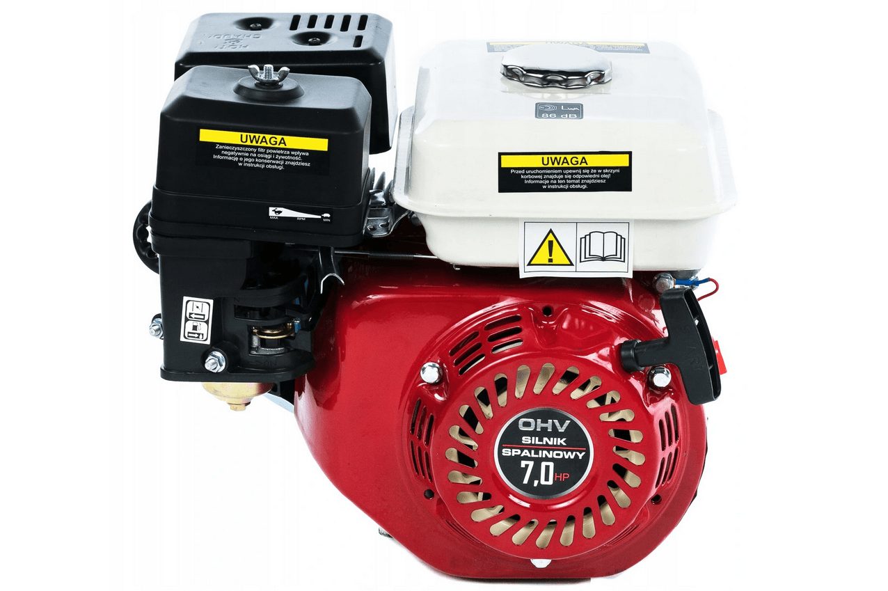 Starterset mit Benzinmotor, VERBRENNUNGSMOTOR GX160, 7 PS, Welle 19 mm, OHV + Öl