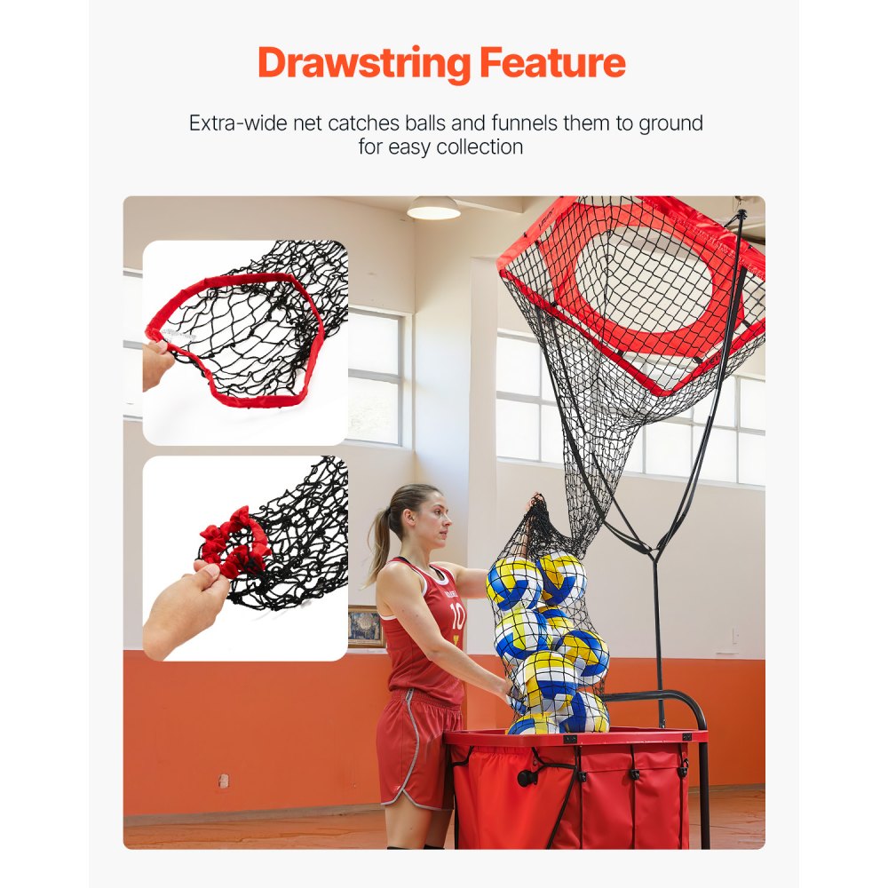 Volleyball trainer net training device, angle and height adjustable volleyball trainer, portable practice net with steel base, carrying bag, target net for hitting and smashing Volleyball trainer net training device, angle and height adjustable volleyball trainer, portable practice net with steel base, carrying bag, target net for hitting and smashing