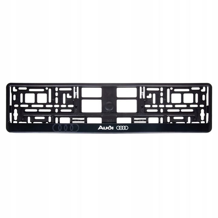 Audi Premium Kennzeichenhalter – 2er-Set für Ihren eleganten Auftritt!