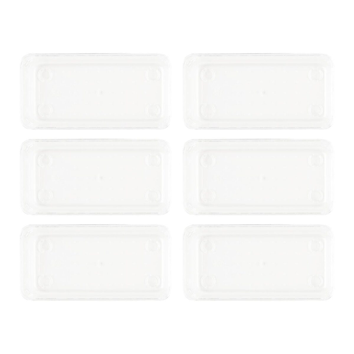 LIVARNO HOME Make-up-Organizer-Set, einzeln steckbar (13-teilig transparent)