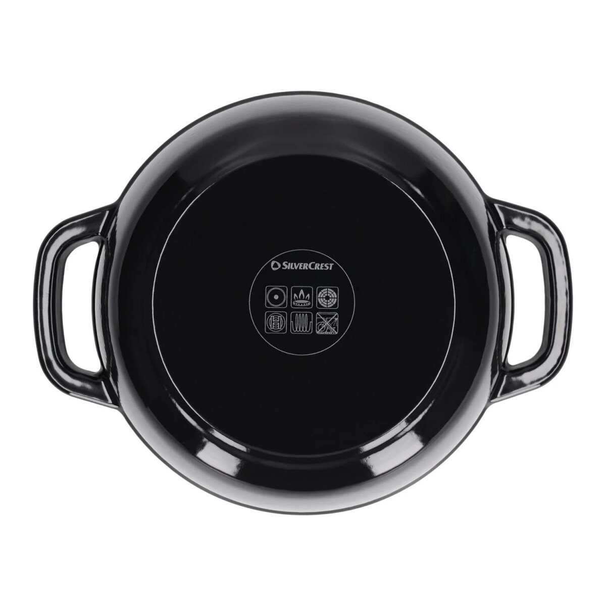 Marmite en fonte premium SILVERCREST® 22 cm / 2,8 litres avec système goutte à goutte