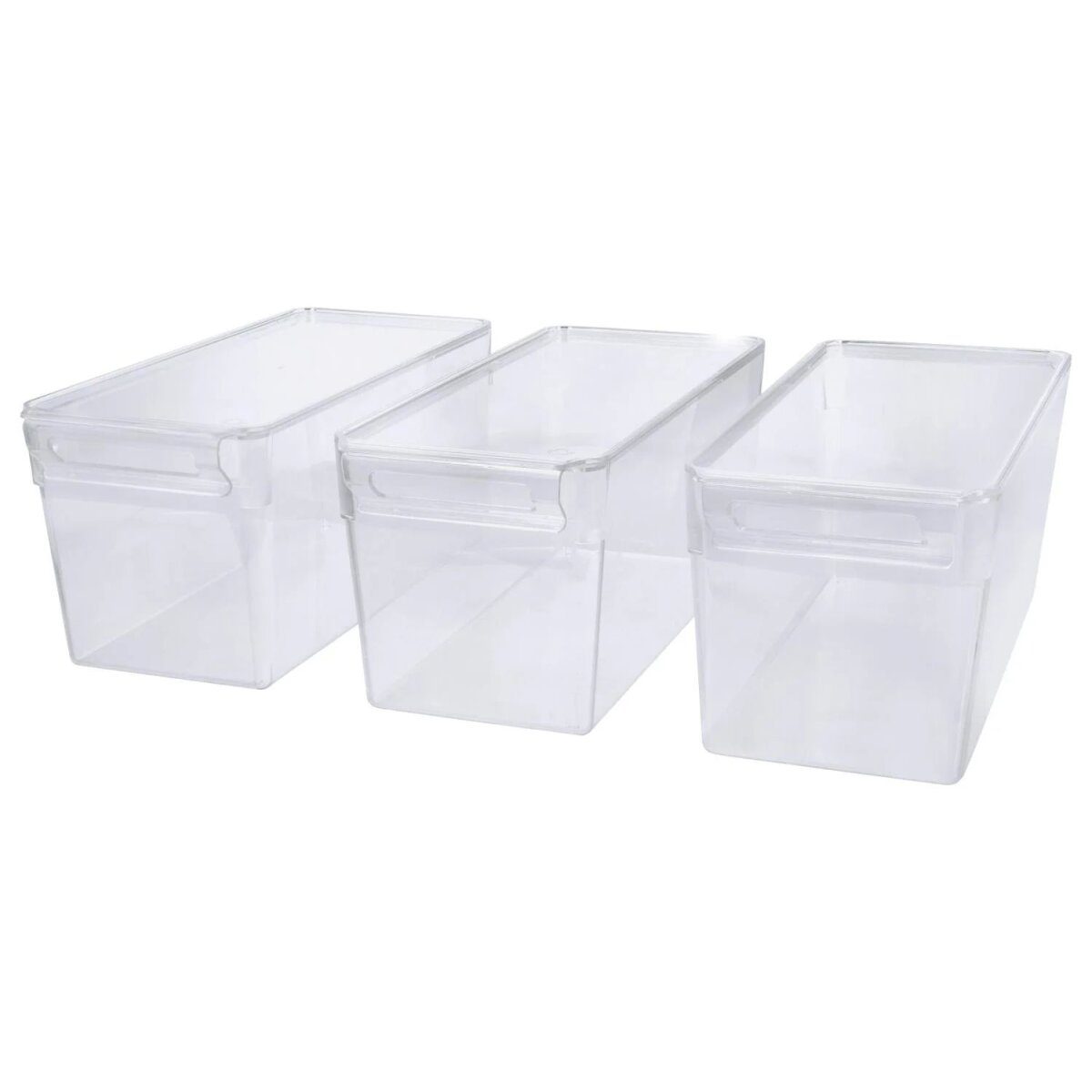 Organizer do lodówki SILVERCREST® z pokrywką, zestaw 3 szt