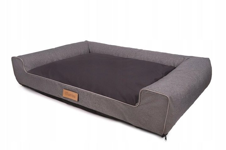 Lit pour chien fait à la main, coussin pour chien, canapé pour chien, lit pour animaux, lit pour chat, panier pour chien, lieu de couchage avec plaque signalétique