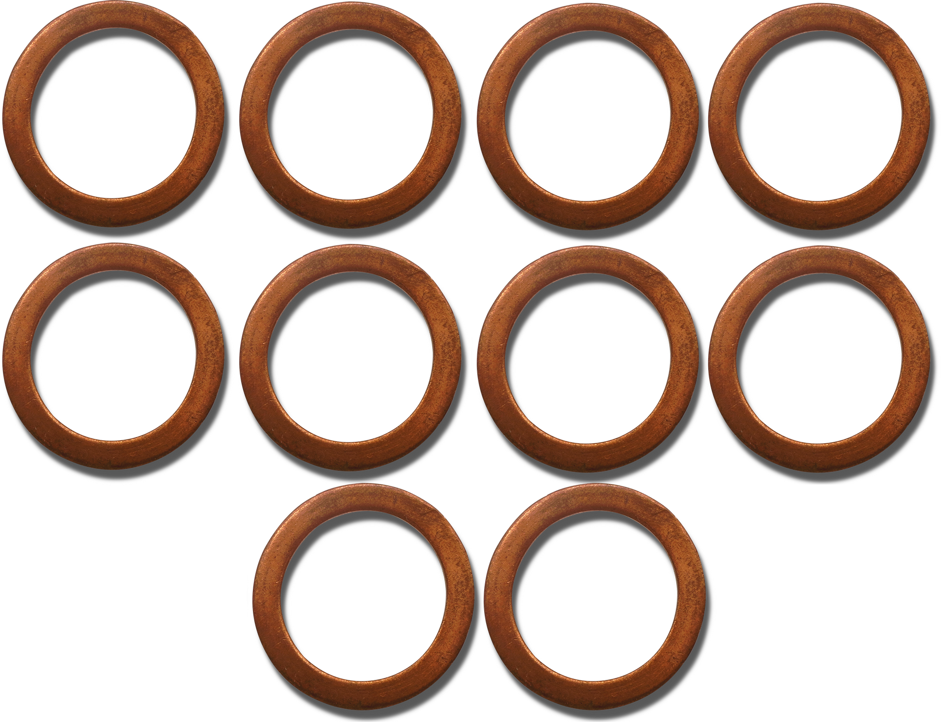 10x COPPER WASHER sealing ring CU 22x28x1.5 THREAD M22x1.5