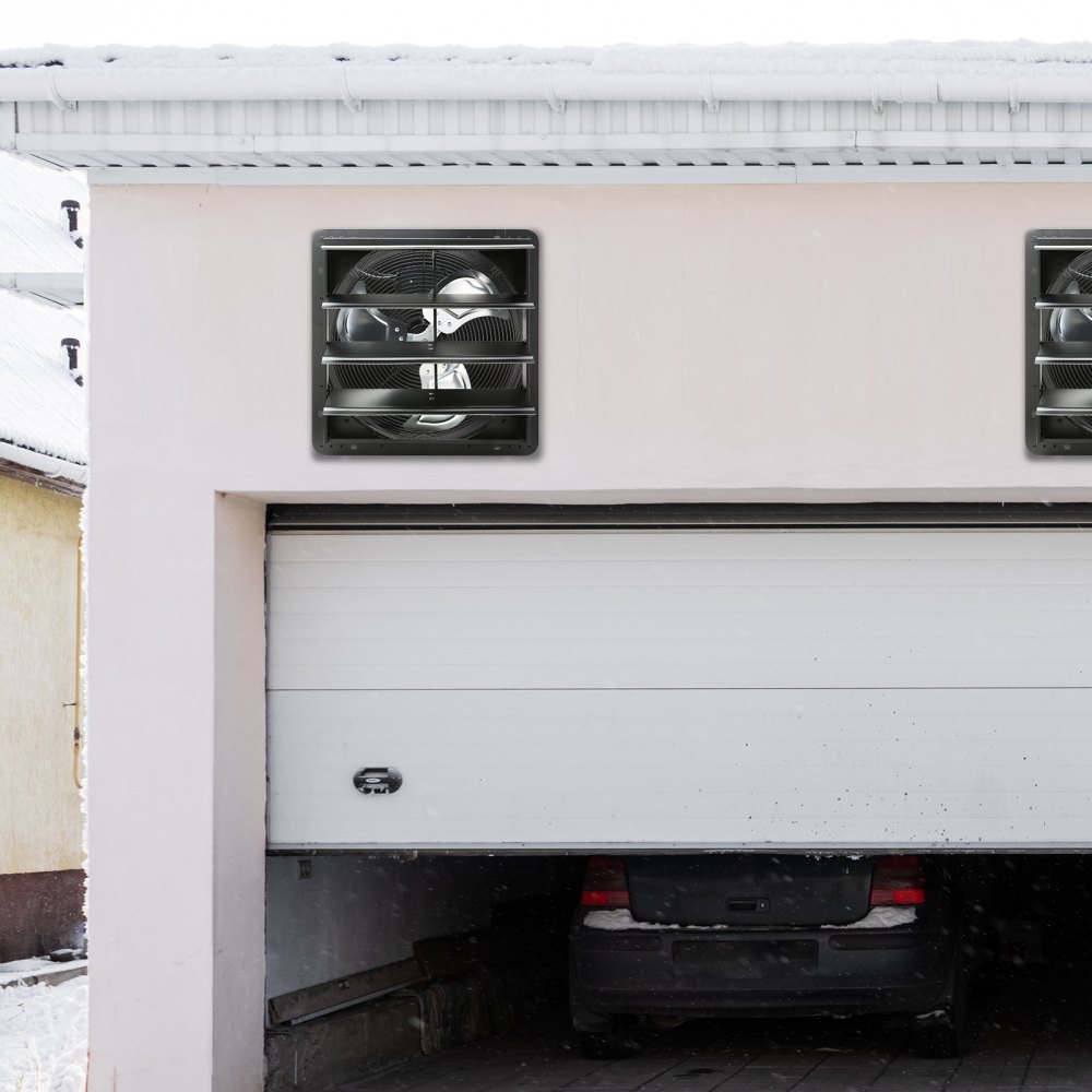 Afzuigventilator 406 mm temperatuur-vochtigheidsregelaar EC-motor 1747 CFM wandgemonteerde muurventilator met snelheidsregeling ventilatie en koeling voor kas garage schuur Afzuigventilator 406 mm temperatuur-vochtigheidsregelaar EC-motor 1747 CFM wandgemonteerde muurventilator met snelheidsregeling ventilatie en koeling voor kas garage schuur