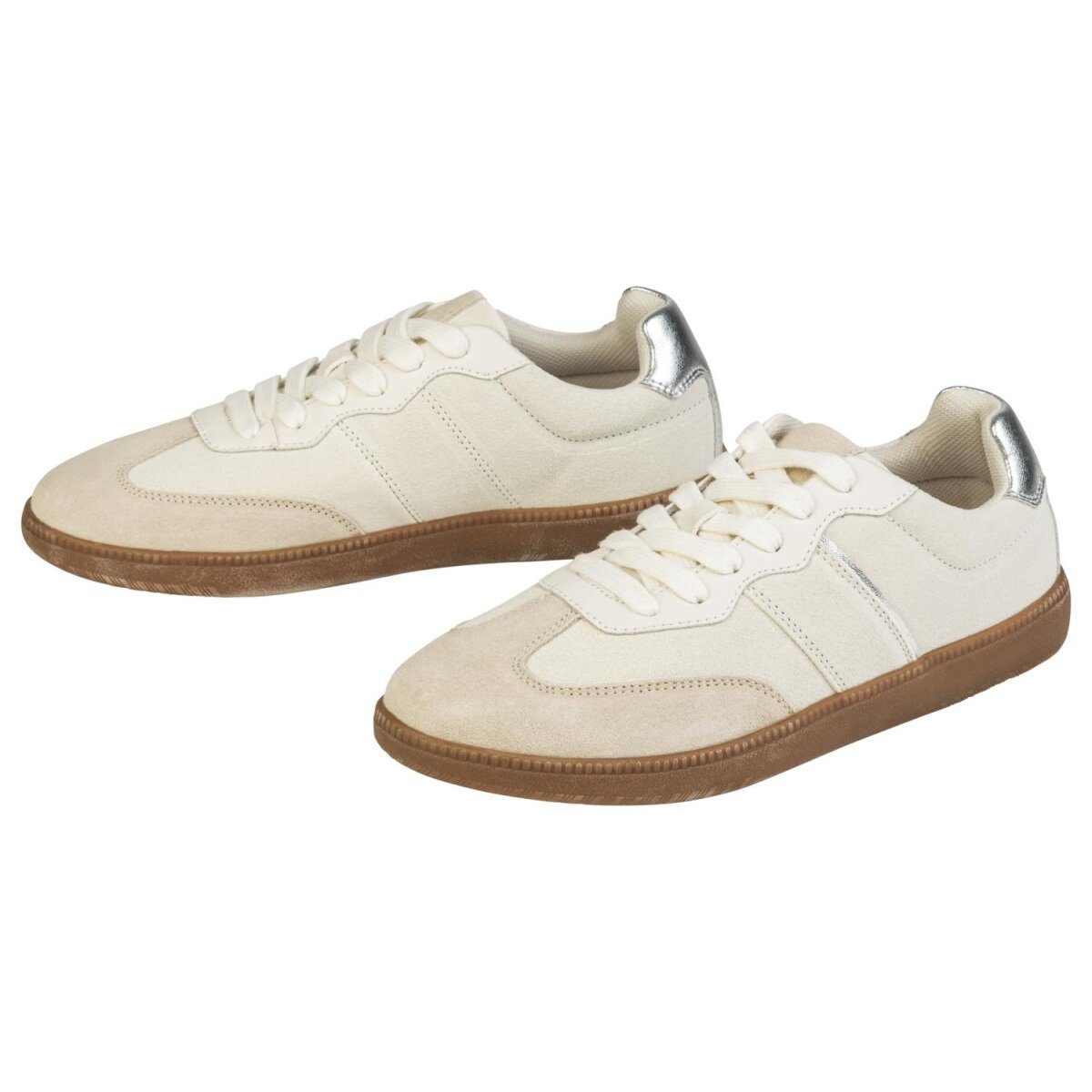 esmara® Damen-Sneaker mit Leder