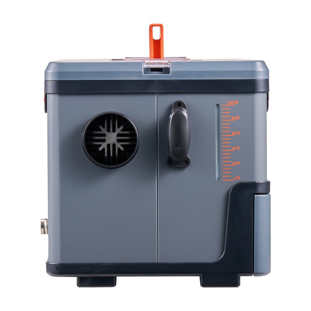 Dieselheizung 5–8 kW DC 12 V/24 V, tragbare All-in-One-Diesel-Luftheizung mit Bluetooth-Steuerung, Fernbedienung und LCD-Bildschirm, 5 l Kraftstofftank für LKW, Wohnmobil