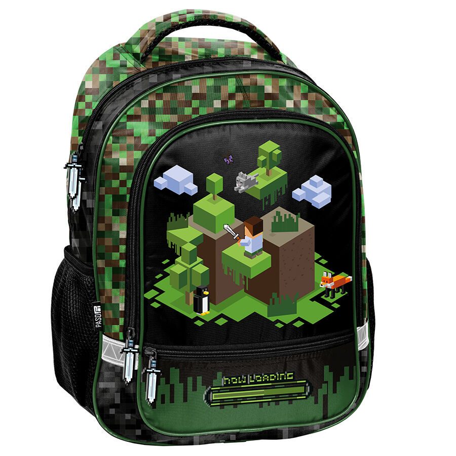Press play start school backpack