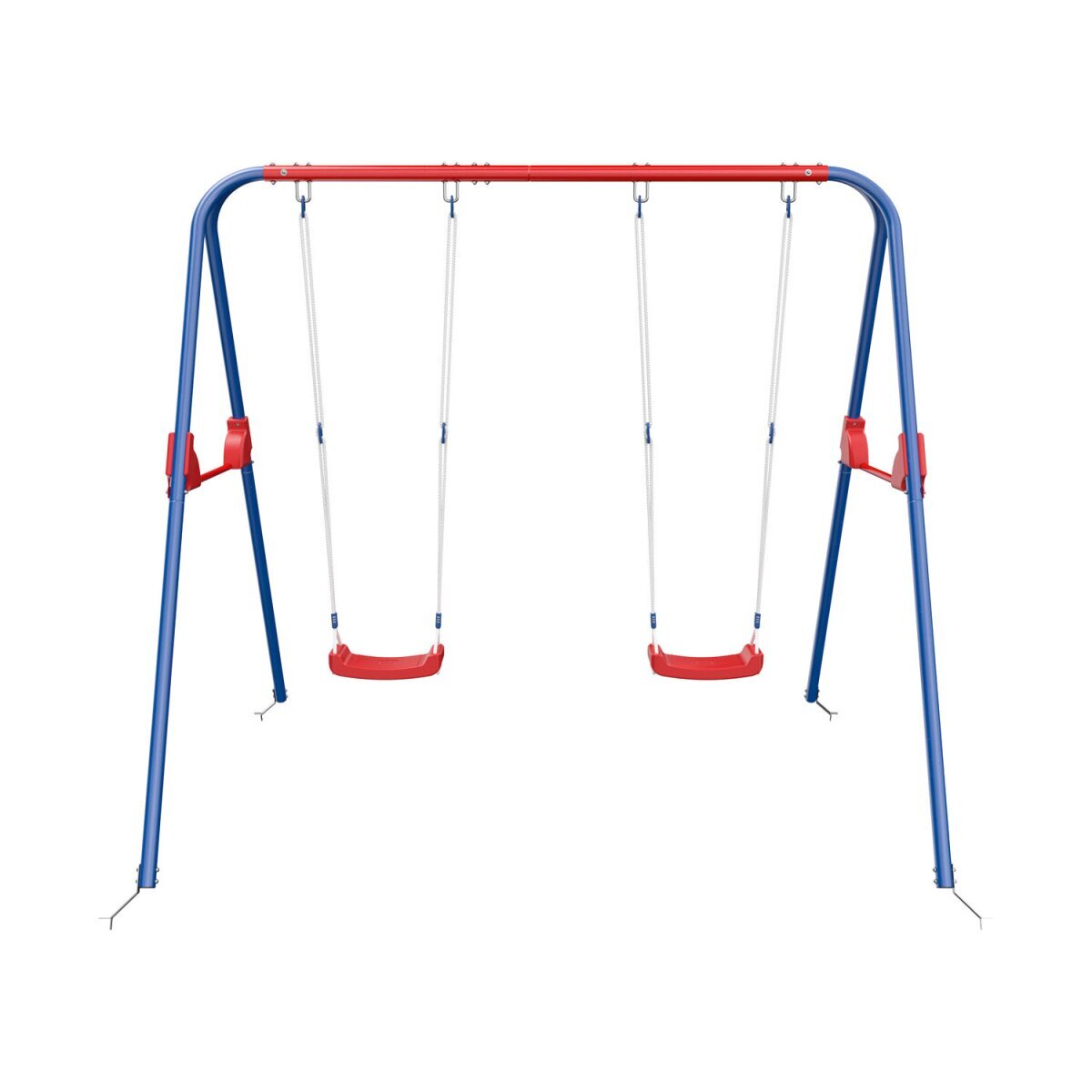 Children's swing, garden swing, swing frame, swing frame with two swings Children's swing, garden swing, swing frame, swing frame with two swings
