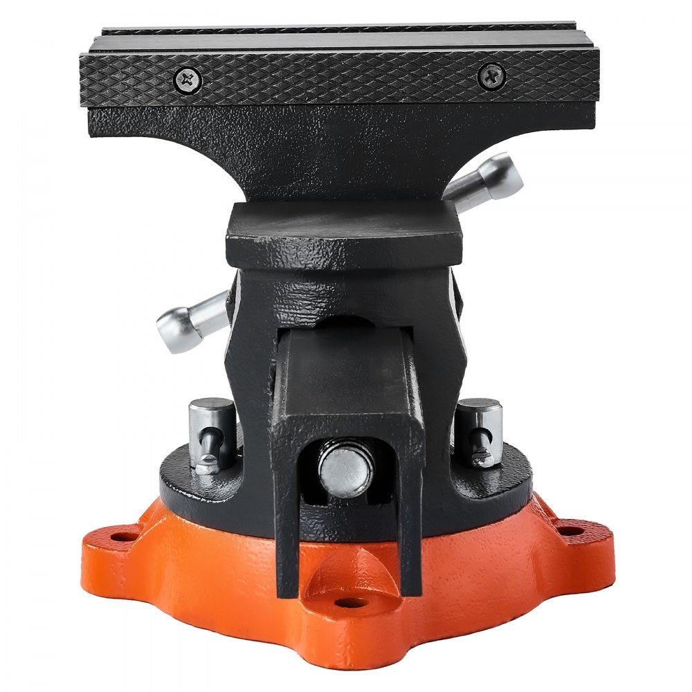 Schraubstock, 203 mm Backenbreite, 203 mm max. Backenöffnung, 360° drehbarer Feststellfuß, 94 mm Ausladung, Werkbankschraubstock aus Sphäroguss, Zwei-Wege-Backen zum Spannen von Rundrohren Schraubstock, 203 mm Backenbreite, 203 mm max. Backenöffnung, 360° drehbarer Feststellfuß, 94 mm Ausladung, Werkbankschraubstock aus Sphäroguss, Zwei-Wege-Backen zum Spannen von Rundrohren