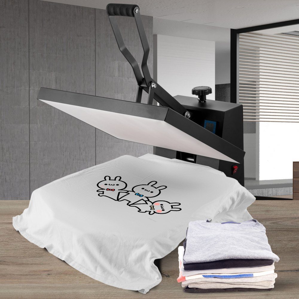 Heißluftpresse, 1700 W Leistung, schnell aufheizend, Hochdruck-Wärmepresse für T-Shirts, digitaler industrieller Sublimationsdrucker für Wärmeübertragungs-Vinyl, 40,6 x 50,8 cm