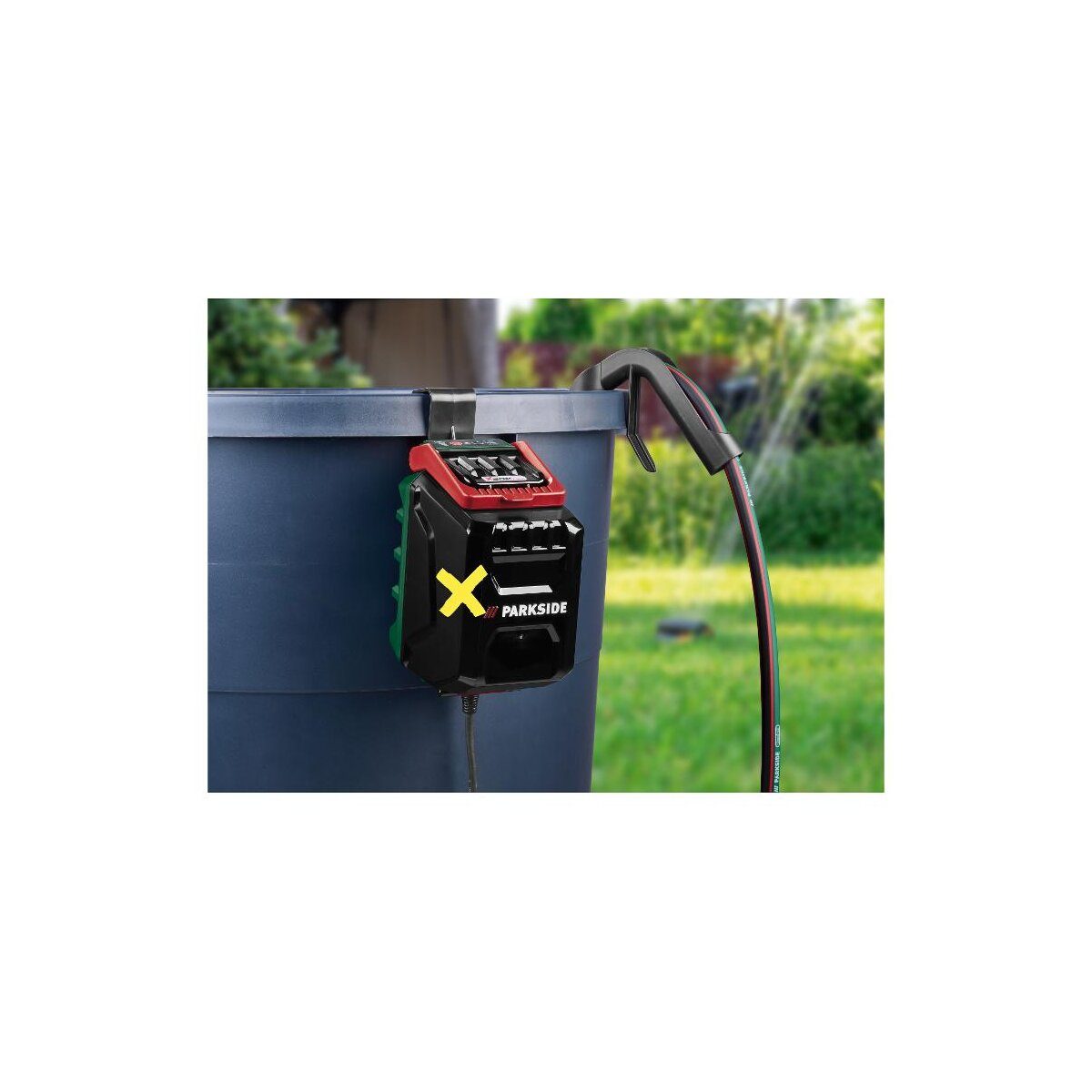 PARKSIDE® 20 V Akku-Regenfasspumpe »PRPA 20-Li B3«, ohne Akku und Ladegerät
