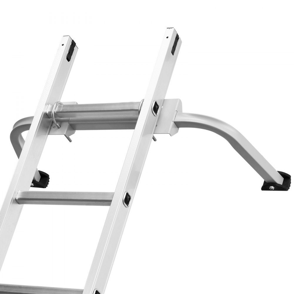 Stabilisateur d'échelle, entretoise d'échelle d'extension, accessoires robustes pour envergure/échelle murale pour gouttières, facile à utiliser et polyvalent réglable, pieds en caoutchouc antidérapants, capacité de charge : 300 lb
