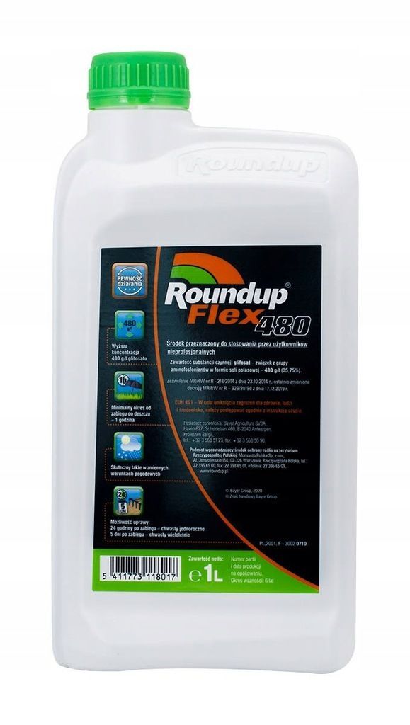 ROUNDUP Flex 480 PLUS - 1 liter