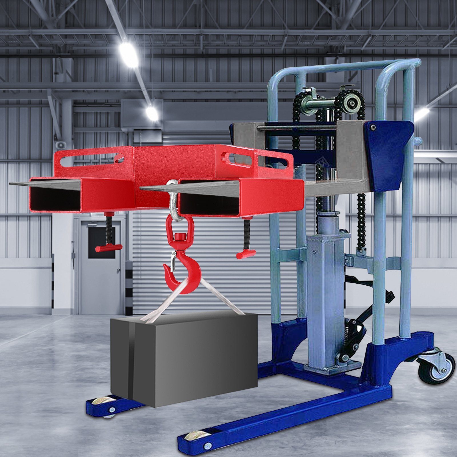 Adapter Gabelstapler 3 Tonnen Lasthaken für Gabelstapler 3000 kg