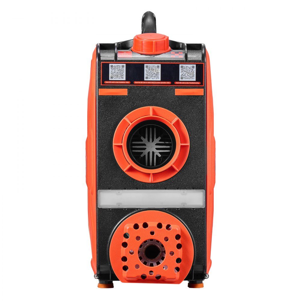 Diesel Heater 5-8KW DC 12V, All-in-One Portable Diesel Air Heater with Bluetooth App Control, Remote Control and LCD Screen, 4.5L Fuel Tank for Vehicles, Vans, RVs