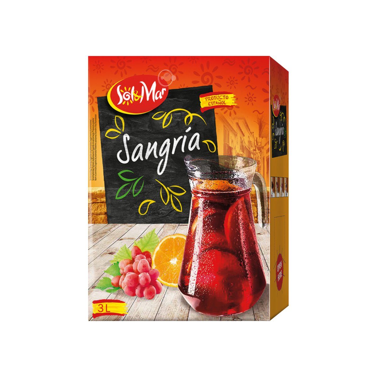 Sol & Mar Sangria 3,0 l Bag-in-Box 7,0% obj