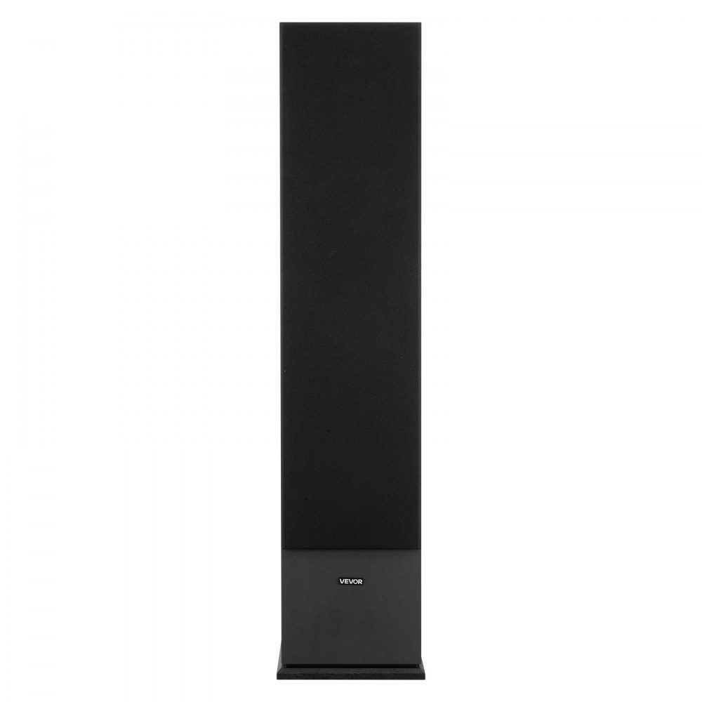 Passive floorstanding speaker, 2-way system with 1" tweeter, 6.5" woofer, 200W peak power, 70Hz-20kHz frequency response, robust MDF housing, for home audio, single