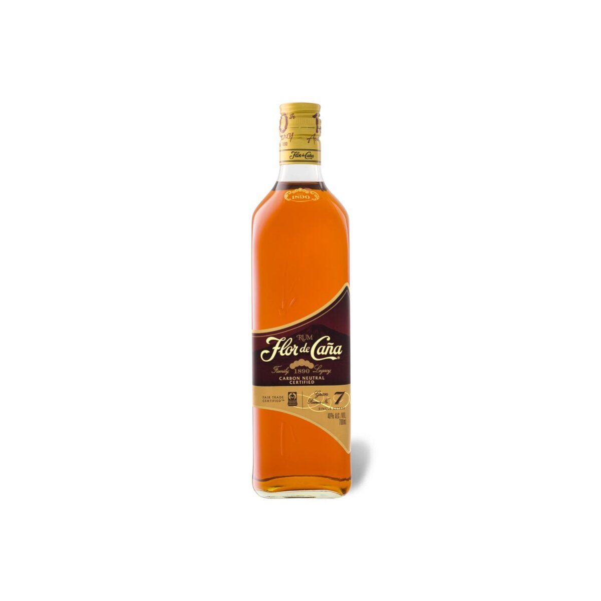 FLOR DE CAÑA Gran Reserva 7 Jaar Rum 40% Vol