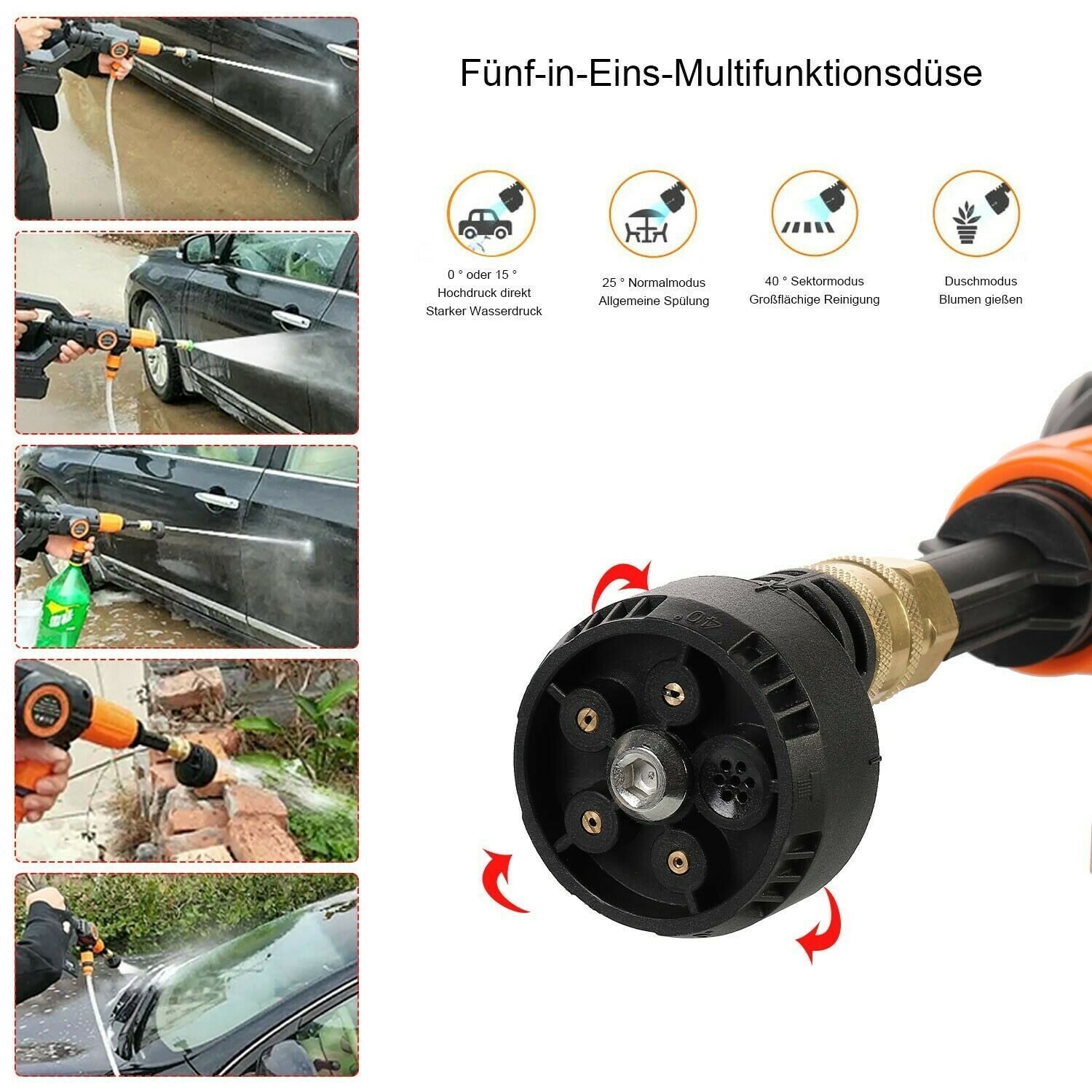 #OFFER# Mobile high-pressure cleaner with battery set