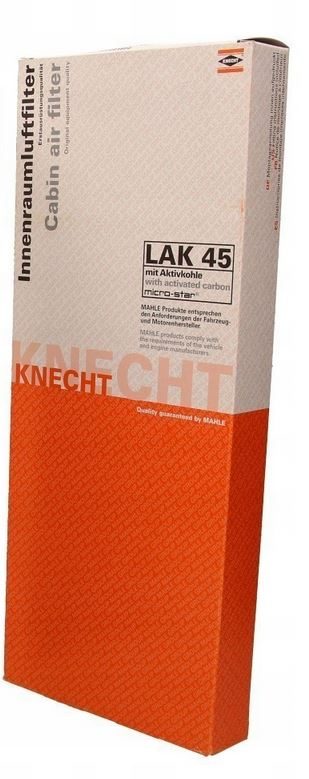 KNECHT Lak45 cabin filter with carbon