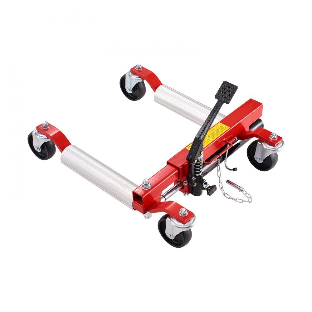 Wheel Car Tire Jack, Max Load Capacity: 680kg, Car Jack with 360° Rotating Wheels, Heavy Duty Hydraulic Car Jack for Vehicle Positioning for Car Repair