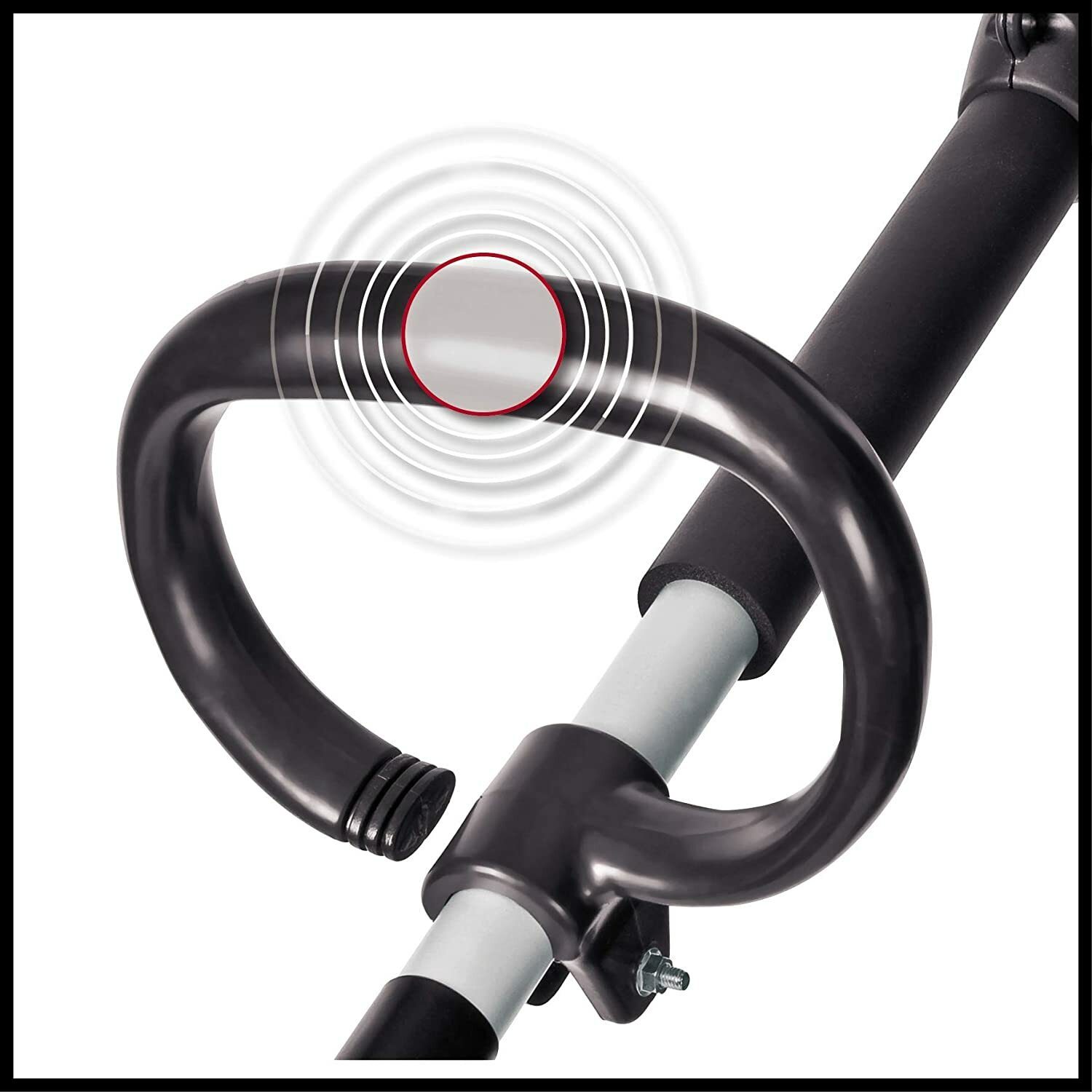 Einhell Benzin-Rasentrimmer GC-PT 2538/1 I AS (0,6 kW, vibrationsarmer 2-Takt-Motor, geteilte Welle, Doppelfadenspule mit automatischer Spitze, Schnellstart mit Primer + Auto-Choke)