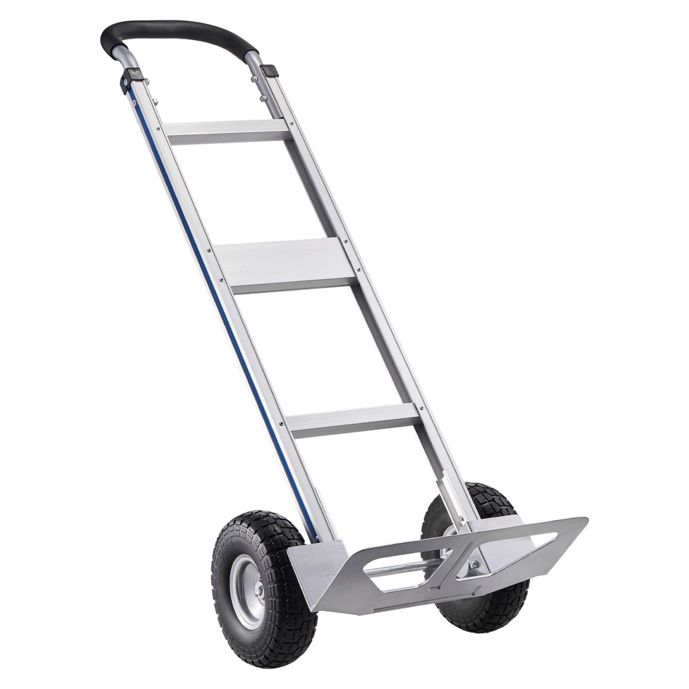 Sack Truck, 227kg Load Capacity, Heavy Duty Transport Truck with Handle, Aluminum Alloy Hand Truck with Lashing Strap, Stacking Truck for Moving Home, Office, Warehouse, 480x500x1340mm Sack Truck, 227kg Load Capacity, Heavy Duty Transport Truck with Handle, Aluminum Alloy Hand Truck with Lashing Strap, Stacking Truck for Moving Home, Office, Warehouse, 480x500x1340mm