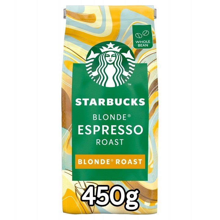 Blonde geroosterde Starbucks-espressobonen 450 g + medium gebrande Starbucks-bonen 450 g