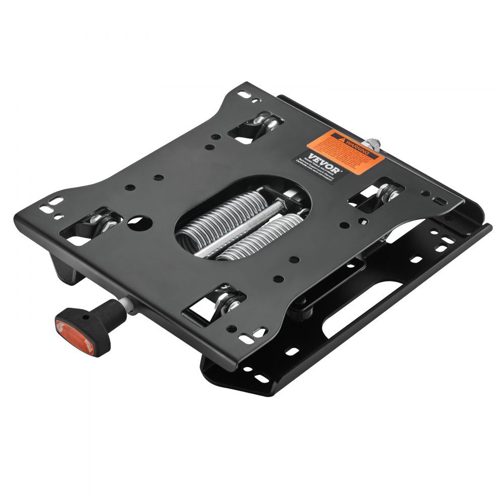 Sitzaufhängungssatz 460 x 325 x 70 mm, universelle Luftfederung für Zero-Turn-Rasenmäher, verstellbarer Traktorsitzaufhängungssatz, kompatibel mit Gabelstapler- und Bulldozersitz
