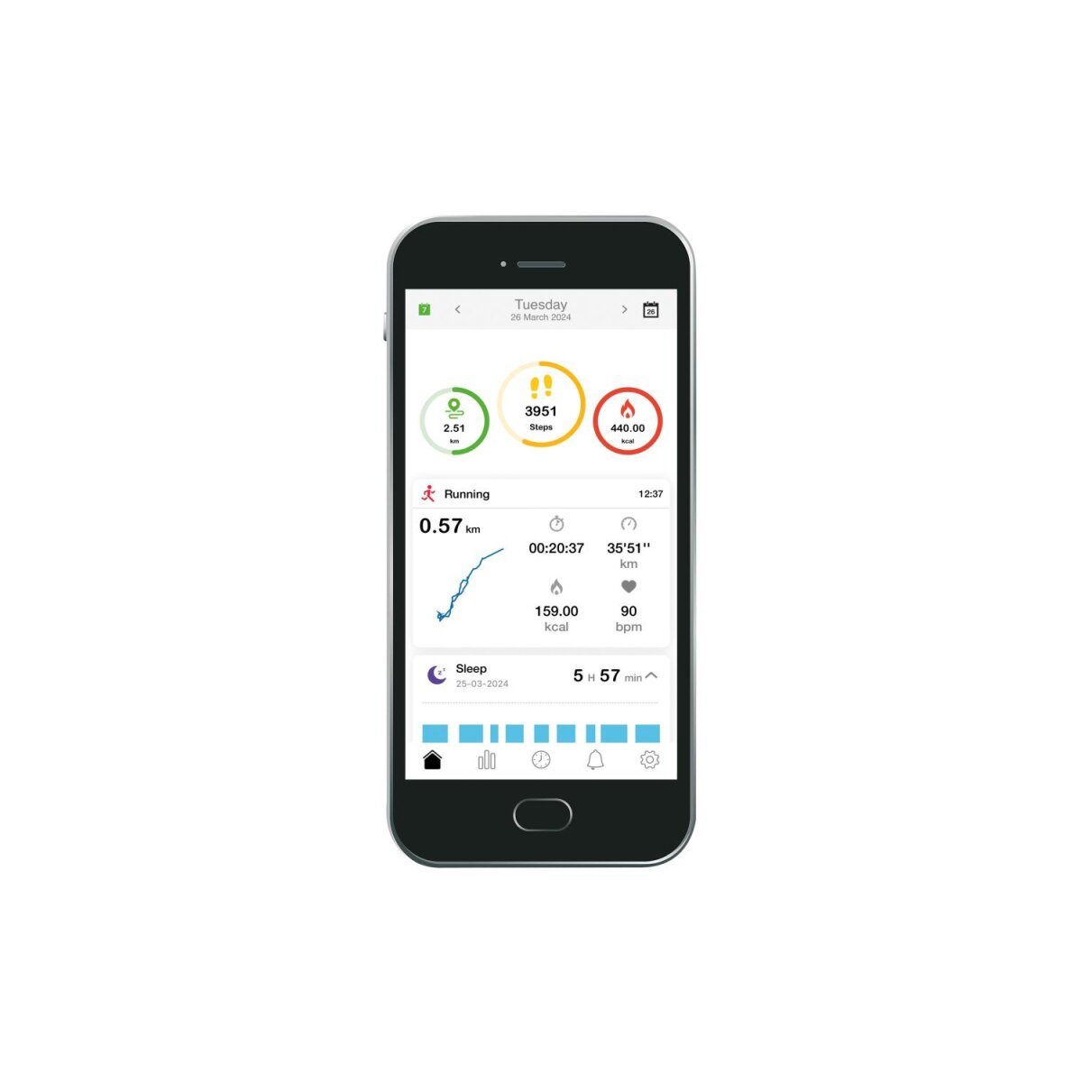 Montre intelligente de sport CRIVIT, avec GPS, écran couleur AMOLED et mesure de la fréquence cardiaque