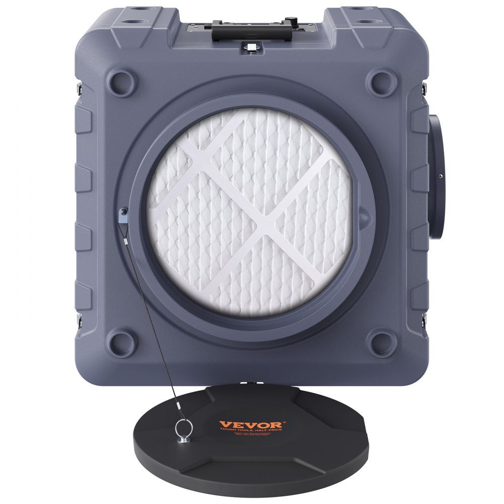 Air purifier with 3-stage stackable negative air machine with 800 CFM