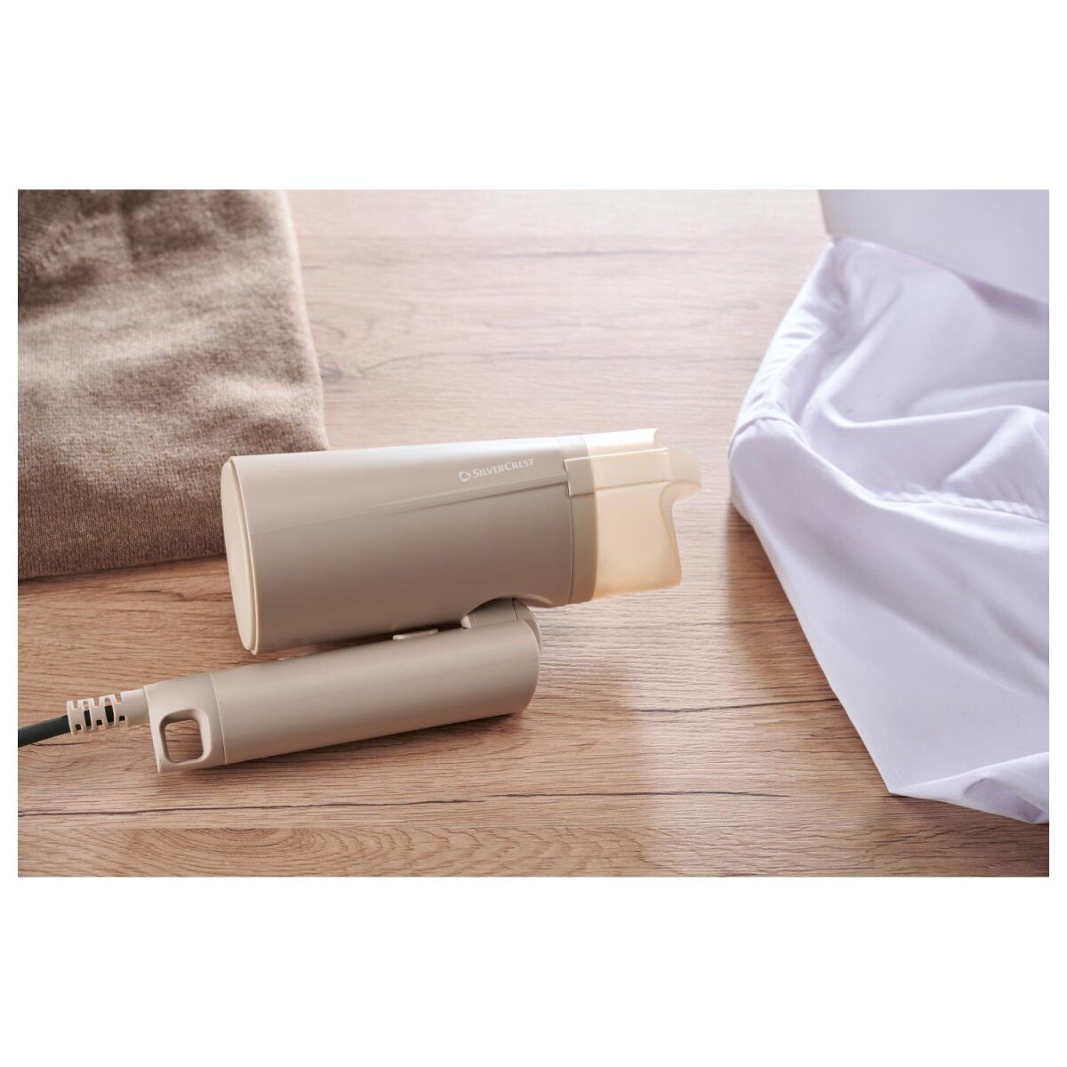 SILVERCREST® steam smoother SDBF 1200 B1, foldable, beige