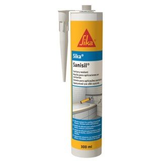Sanisil Wit Sanitair Siliconen 300 ml Sika