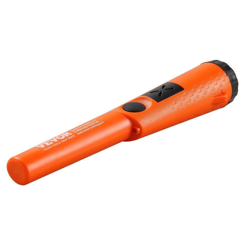 Pinpointer de détecteur de métaux, IP66, détecteur de métaux entièrement étanche, profondeur de détection de 5 cm, propointeur, chasse au trésor avec 3 modes, son/vibration/son + vibration, pile 9 V et sac en velours inclus