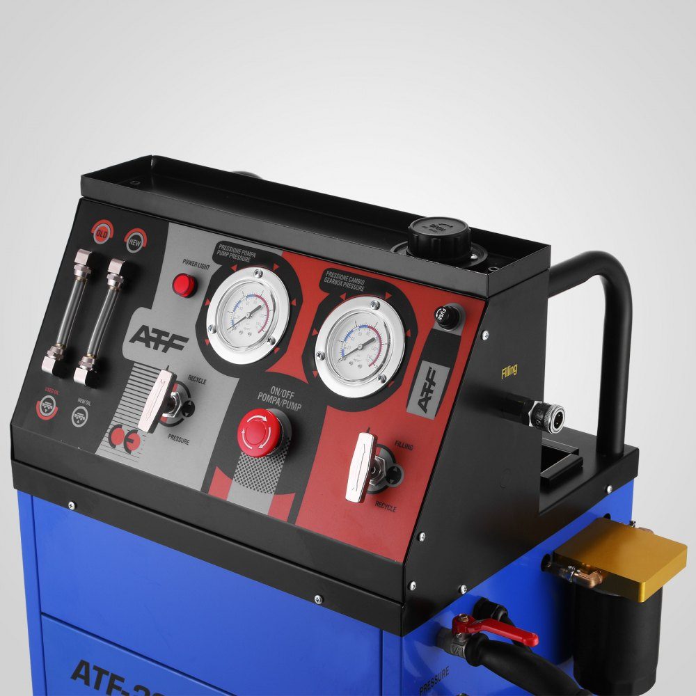 Elektrische olieverversingsmachine automatische transmissieolie DC12V, spoelapparaat olieverversing 0-60PSI, automatische transmissieolie ATF-apparaat, transmissieolie spoelverversingsmachine
