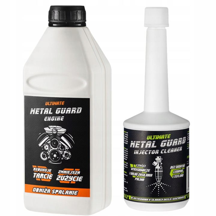 Metal Guard metal protection set - 500 ml engine + 200 ml injector cleaner