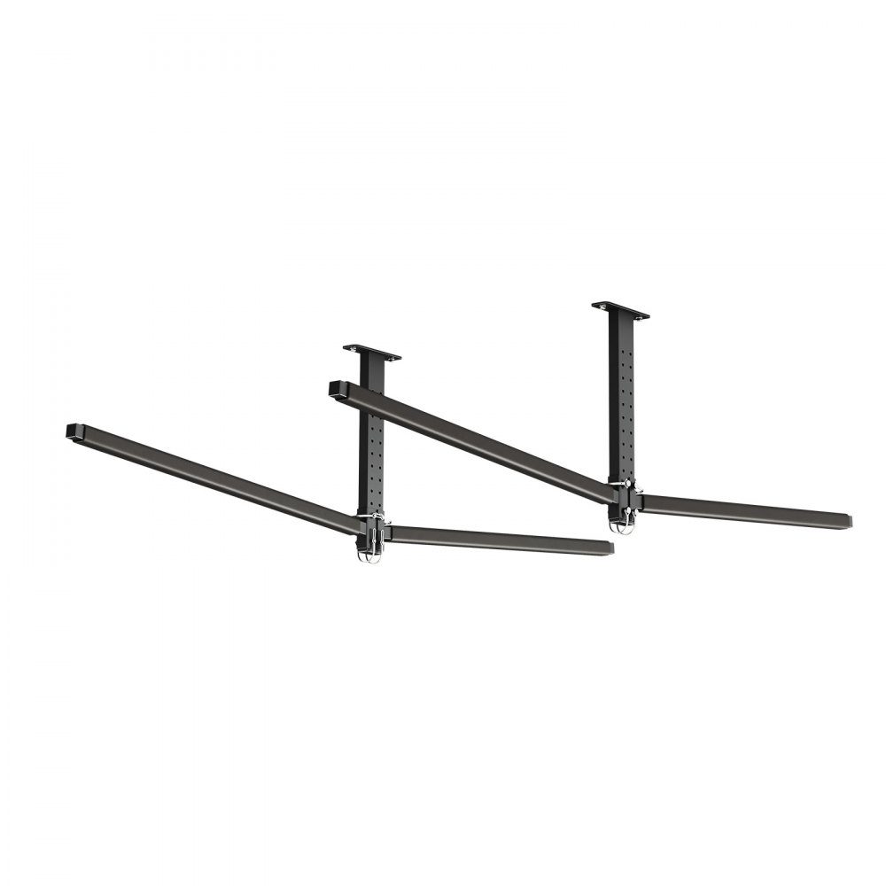 Kayak Storage Rack for 2 Kayaks/Canoes/Surfboards/Paddleboards, Kayak Stand, Ceiling Rack for Garage Mount, Adjustable Kayak Bracket (Ceiling Mount) with 250lb Load Capacity