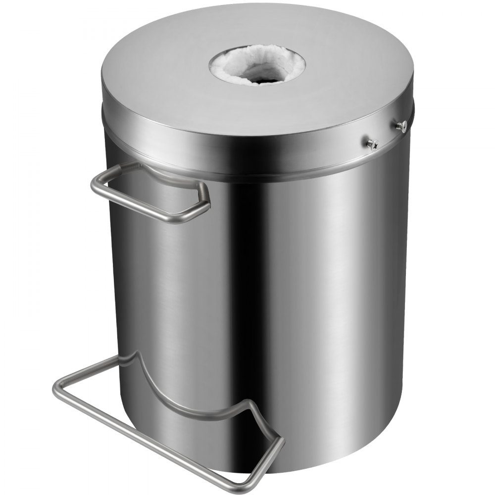 Schmelzofen Propan Metallschmelzofen 12 kg, Edelstahlschmelzofengas 1482 ℃ inkl. 2 x Brenner, 1 x Tiegel, Schmiedemesser, Schmiedeset für Kupfer, Aluminium, Gold, Silber usw