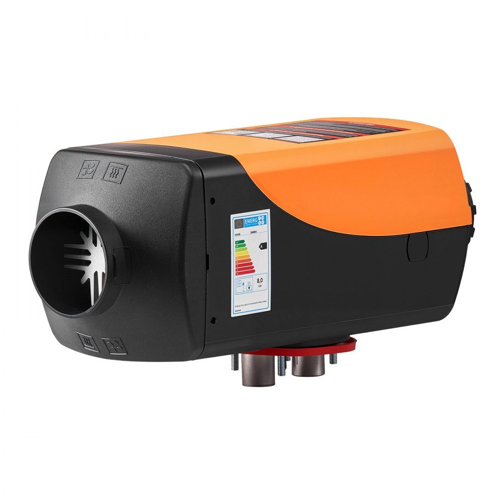 Diesel luchtverwarmer bijverwarming 12-24V 5-8KW, snel verwarmende luchtverwarmer met afstandsbediening & digitaal kleurendisplay & 10L brandstoftank, laag geluidsniveau, voor camper, vrachtwagen, boottrailer