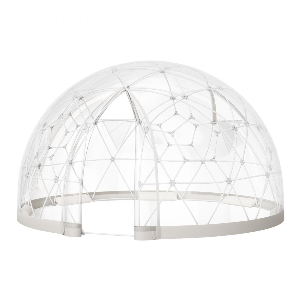 Tente à bulles transparente dôme de jardin 9x5 pieds pour 2 à 4 personnes, serre à dôme géodésique avec fenêtre, tente en PVC pour jardin, patio, camping, fête, mariage Tente à bulles transparente dôme de jardin 9x5 pieds pour 2 à 4 personnes, serre à dôme géodésique avec fenêtre, tente en PVC pour jardin, patio, camping, fête, mariage