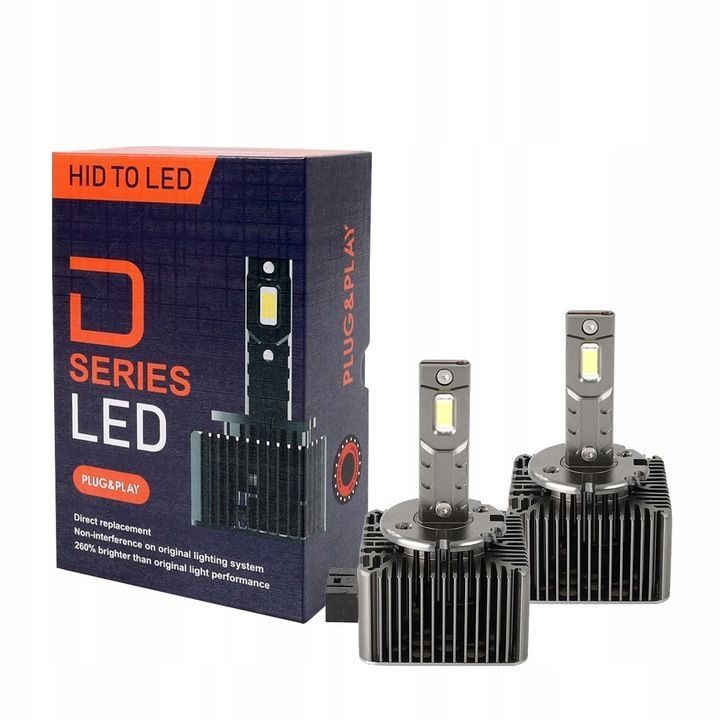 Umrüstsatz von Xenon D1S Brenner auf LED Premium Light Plug & Play